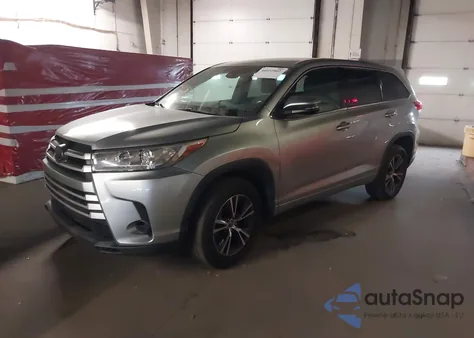 2017 Toyota Highlander Le from USA, damaged, VIN 5TDZZRFH3HS219574